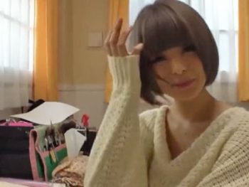 アイドル顔のショトカ美少女が撮影パコに緊張しつつもアクメ達成美少女ハメ撮りぶっかけのエロ動画