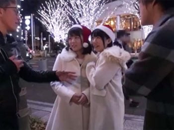 クリスマスナンパで捕まえた素人コスプレ娘を家に連れ込んで即日パコ美少女コスプレ顔射のアダル...
