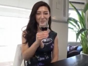 お酒とチンポ大好きな美巨乳素人さんがエビ反りイキ巨乳素人の無料アダルト動画