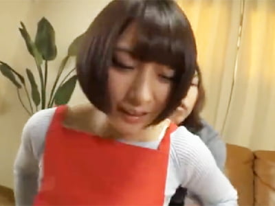 黒髪ボブの家政婦おねえさんが強引中出しされる美少女お姉さん中出しの無料ポルノ動画