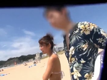 巨乳彼女が媚薬マッサで絶頂しながらNTRハメ巨乳素人ギャル水着ナンパマッサージのアダルトエロ動画