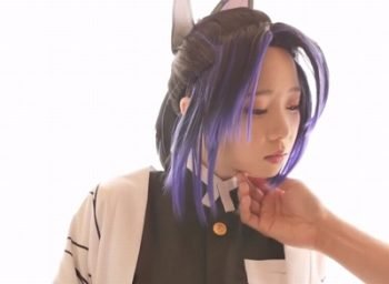 鬼滅〇刃・蝴〇忍コスの美少女レイヤーが肉柱を挿入されて悶絶オフパコ美少女コスプレハメ撮りのアダルト動画