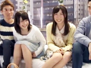 ダブルデートを楽しんでいた仲良しバカップルがパートナーを交換してスワッピング乱交ｗ素人美少女中出しナンパ乱交盗撮のアダルト動画