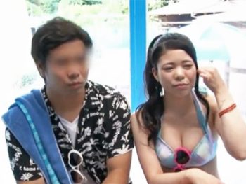 水着ギャルに無許可中出しパコ素人美少女水着中出しのアダルトエロ動画