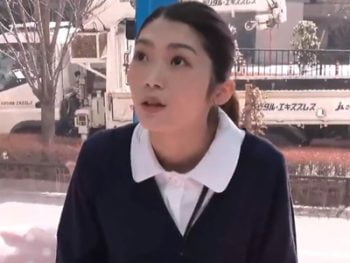 現役ナースなお姉さんに悩み相談と称して巨根露出→結果ｗ素人お姉さん看護婦のアダルトエロ動画