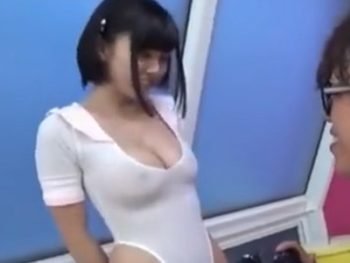 撮影会中にオタカメコにパイ射レイプされちゃった巨乳アイドル巨乳美少女水着レイプのエロ動画
