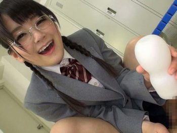 生徒会長の公約を認めてもらうために教師にも痴女るJK女子校生美少女痴女めがね木村つなのアダルト動画