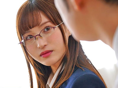 クールで無愛想な凛々しい顔立ちの生徒会長のツンデレセックス女子校生美少女童貞めがねオナニー...