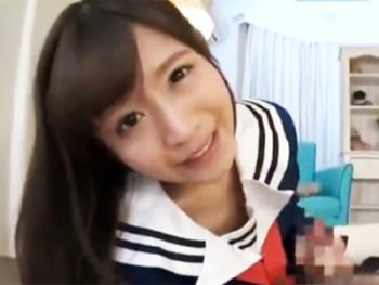 可愛い顔して中出しおねだりする清楚ビッチJKに中出し女子校生美少女中出しのアダルト動画