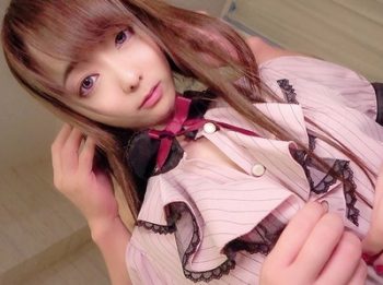 坂道系がイクイク絶頂→まだキツマンの引き締まった膣に大量中出し美少女水着中出し雨宮もなのAV動画