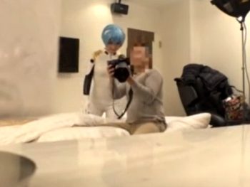 コスプレ撮影会と偽ってエヴァコスのままハメ撮り開始！巨乳素人コスプレハメ撮りのアダルト動画