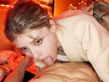 金髪北欧美人の若女将が温泉旅館で客に徹底的に尽くすおもてなし猛烈セックス！お姉さん中出しフェラパイズリのアダルト動画