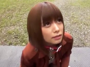 首輪をつけた激カワギャルを中出し3P調教！お姉さん痴女中出しハメ撮り露出のエロ動画