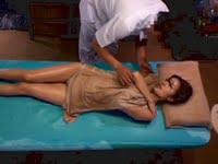 媚薬オイル塗り込まれた人妻はマッサ師の強引な責めに中出し許可ｗ巨乳素人お姉さん人妻中出しマッサージのエロ動画