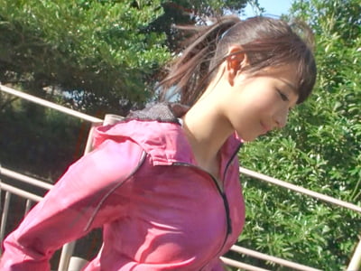 お台場でジョギングしてた素人娘を追いかけナンパファック巨乳素人美少女顔射ナンパのアダルトエロ動画