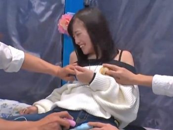 素人ナンパして電マ責め→顔射したけど諭吉ぶちまけて解決ｗ素人美少女顔射のアダルトエロ動画