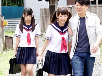 帰省して久々に会った妹と親には内緒の近親相姦中出し性交美少女妹パイパン中出し近親相姦3Pの...