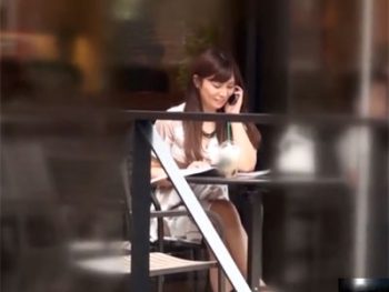 カフェでナンパした美人妻とホテル不倫巨乳人妻顔射のエロ動画