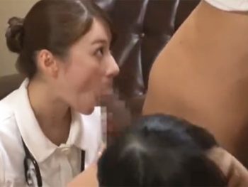 患者様のチンポをリズミカルなフェラチオで抜き取る痴女看護婦お姉さん看護婦フェラのアダルト動画
