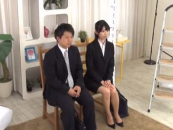 同僚となし崩し的に中出しセックスしちゃったOLさん素人お姉さんOL中出しのAVエロ動画