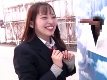 彼氏チンポを間違えたJKが他人棒にやられ放題！素人女子校生ナンパフェラのアダルト動画