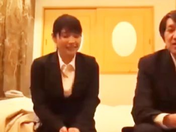新人OLとベテラン上司がラブホで二人きりになったら…検証映像がこちらｗ素人OL中出し盗撮のエロ動画