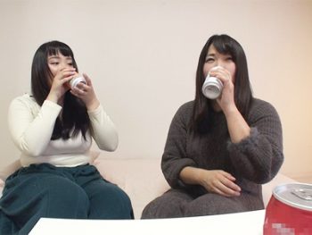 豊満女子2人にレズってもらってお股濡れたら男優乱入→巨根ガン突き悶絶4Pｗ巨乳素人お姉さん痴女乱交のエロ動画