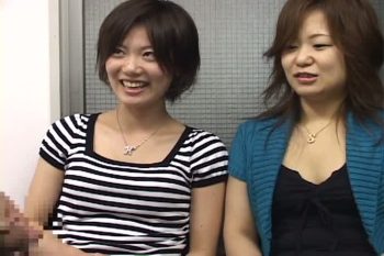 OL素人娘達のセンズリ鑑賞でめっちゃあわあわしてるｗ素人美少女OLの無料エロ動画