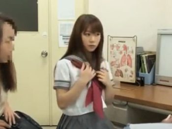 妊娠検査で悪徳医者に中出しされて本末転倒な美少女JKｗｗ美少女痴女中出しレイプ盗撮のアダルトエロ動画