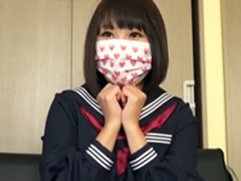 とか言って結局素顔でハメ撮りしちゃう巨乳JK巨乳女子校生美少女痴女中出し乱交のエロ動画