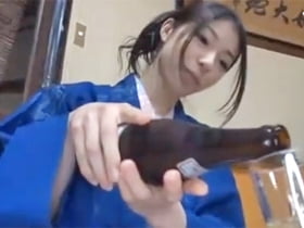 スタイル抜群なお姉さんを混浴温泉でハメ倒す！素人お姉さん露出のアダルト動画