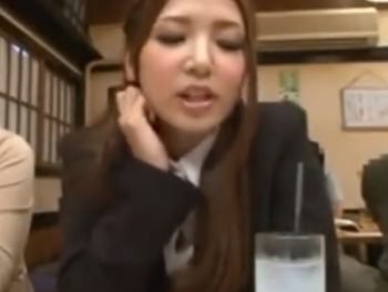 相席屋で知り合ったOL口説いてその場で顔射セックス敢行！素人お姉さんOL顔射ナンパのエロ動画