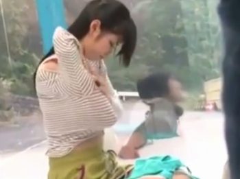 ボーイッシュな感じの天然ガールが高速メガピストン食らって無許可中出しに唖然ｗ素人中出しハメ撮りナンパのアダルト動画