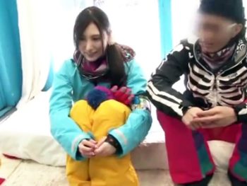 長野のゲレンデでナンパした彼氏持ち美女をMM号連れ込み→マッサージと称し中出し3Pレイプ巨...