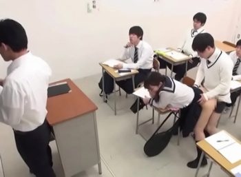 先生にバレなければ何でもOK!?だるまさんが転んだ形式でハメちゃうイケナイJK！女子校生美少女のAV無料動画