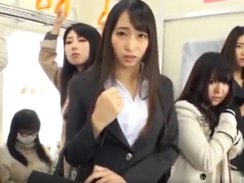 女性専用車両で時間停止！好きな女にハメて種付けし放題ｗ美少女お姉さんOL中出し痴漢のアダルトSEX動画