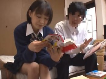 童貞後輩に押し倒されて中出しレイプされちゃったJK素人女子校生美少女中出しレイプの無料AV動画