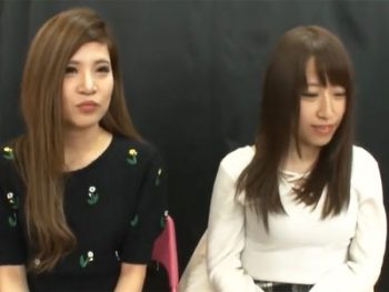 スケベ企画に参加させられた素人のお姉さんコンビが3Pハメでアクメ顔披露素人お姉さんぶっかけ3Pのエッチな動画