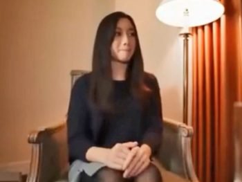 他人相手に公開オナニー→中出しまでさせちゃう不貞妻素人痴女人妻パンスト中出しオナニーの無料...