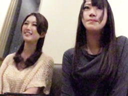 相席屋居酒屋で知り合ったOL二人組を連れ出し盗撮素人美少女お姉さんナンパ盗撮のアダルト動画