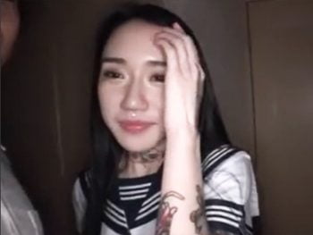 見た目とは裏腹なムッツリどMの全身タトゥーギャルがハメ撮りで赤面イキｗギャルコスプレパイパン顔射ハメ撮りナンパの無料エロ動画