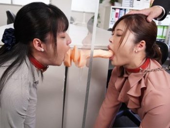 ハードにつき閲覧注意！これが本当のイラマチオ秘書！求められさえすればどんなハードなプレイも喉奥で対応ｗお姉さんOLフェライラマチオ望月あやか土屋かなでのAV無料動画