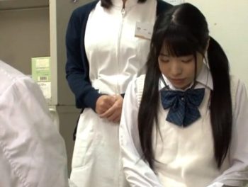 おとなしめの石原さ〇み似JKが悪徳医師に好き放題されて種付け診察女子校生美少女中出しレイプ盗撮のアダルト動画