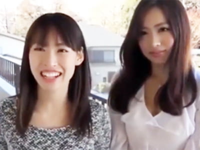 可愛い姉妹が兄のペニスを弄りながら3人で禁断の性行為‥巨乳美少女お姉さん中出し近親相姦3PのエロAV動画