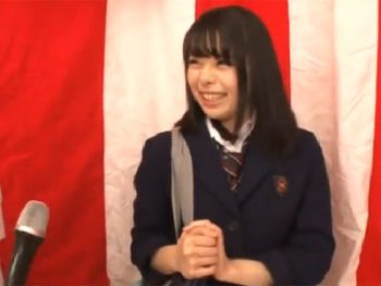 童顔な美少女JKがエッチな企画に乗ってしまった結果→チャレンジ失敗でガチハメ展開女子校生美少女ぶっかけの無料エロ動画