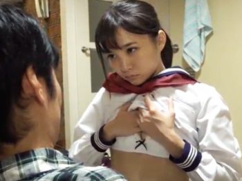 帰宅早々パパにチンコをおねだりして中出しエッチをせがむファザコンJK娘女子校生美少女コスプレ中出し近親相姦のエロ動画