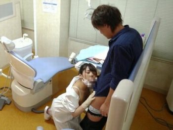 歯科衛生士に痴女られたい！誰もが一度は考える内緒のサイレントパコお姉さん痴女コスプレ看護婦柊るいのAV無料動画