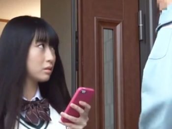 家でJK一人のところに変態業者が→何回もハメられるｗ女子校生美少女中出し顔射レイプのアダルトエロ動画