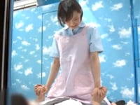 看護専門学校の20歳素人がMM号で素股→事故挿入されまさかの中出しに絶頂ｗ巨乳素人お姉さん中出しナンパのアダルト動画