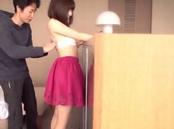 清純派女優のようなショートボブの美少女がベロチューオネダリしながらラブラブパコ美少女のアダ...